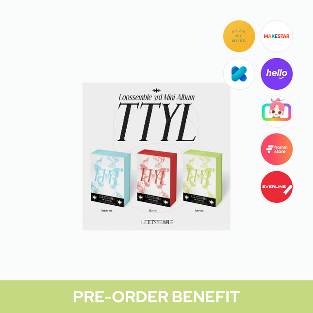 [POB] Loossemble - TTYL / 3rd Mini Album (Standard ver.)