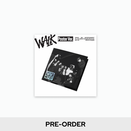 [Pre-order] NCT 127 - WALK / The 6th Album (Poster Ver.)