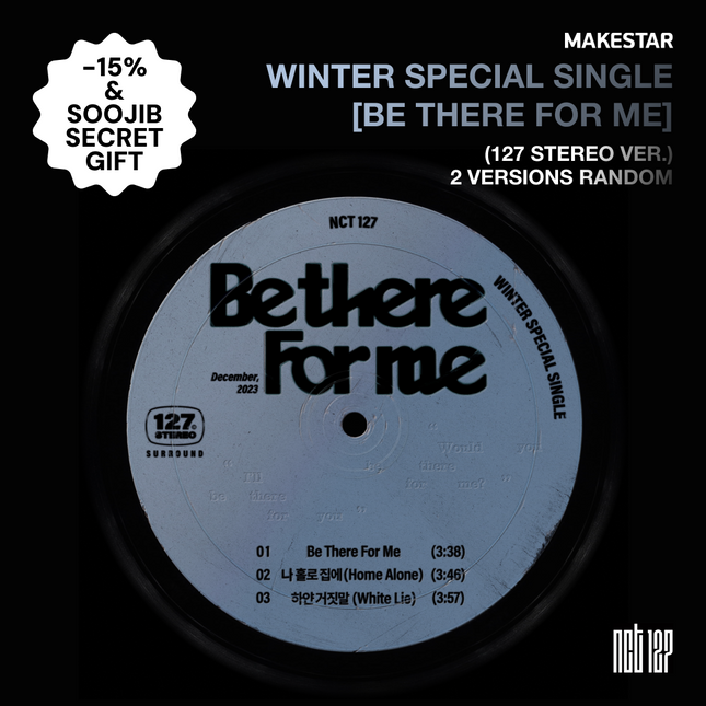 [POB] NCT 127 Winter Special Single [Be There For Me] (127 STEREO Ver.) (2 Versions Random)