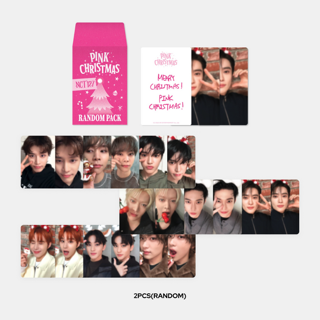 NCT 127 2023 PINK CHRISTMAS RANDOM PACK