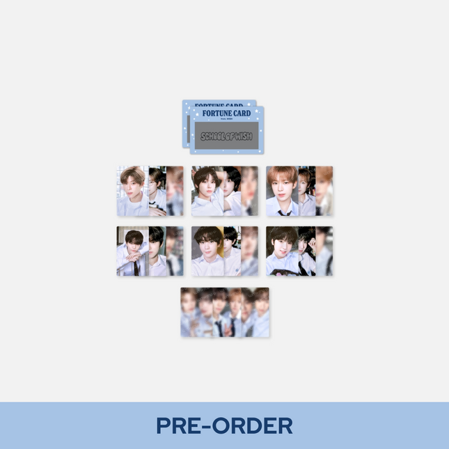 [Pre-order] NCT WISH - FORTUNE SCRATCH CARD SET / 2024 NCT WISH FANMEETING [SCHOOL of WISH] OFFICIAL MD