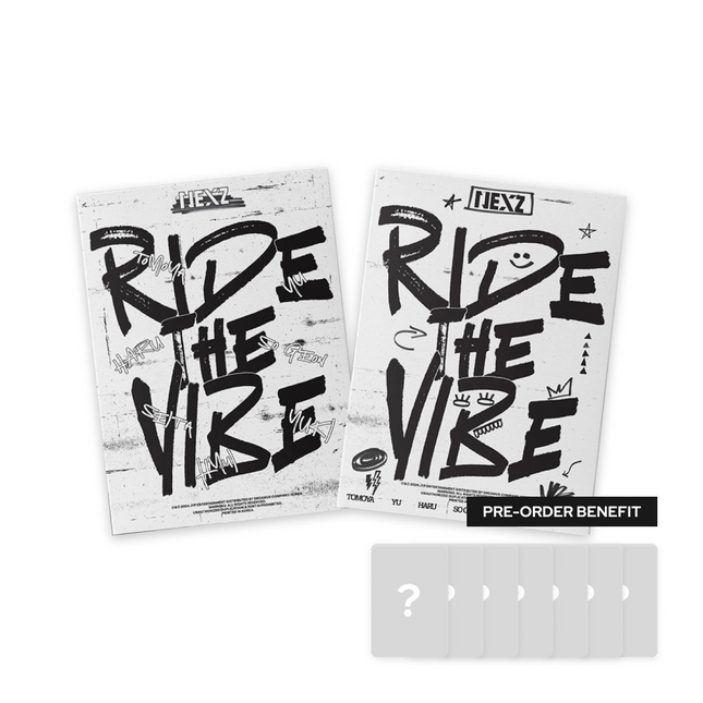 [POB] NEXZ - Ride the Vibe / Korea 1st Single Album (Ride ver. / Vibe ver.) (Random)