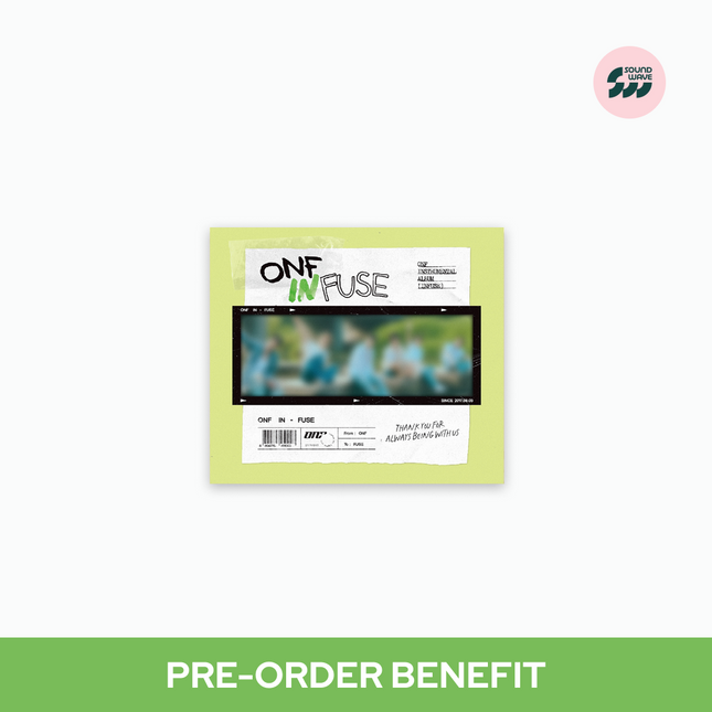 [POB] ONF - INFUSE / ONF INSTRUMENTAL ALBUM (CD ver.)