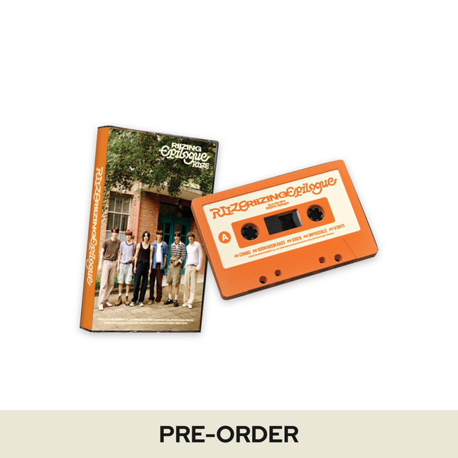 [Pre-order] RIIZE - RIIZING : Epilogue / 1st Mini Album (CASSETTE TAPE Ver.)