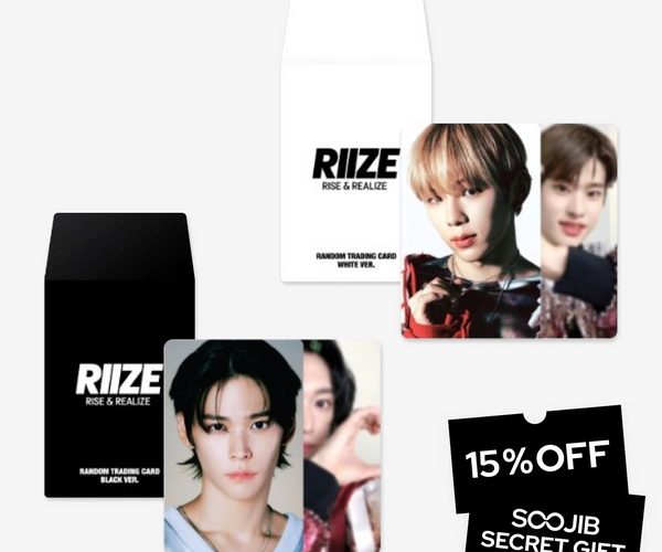 [Pre-Order] RIIZE POP-UP OFFICIAL MD RANDOM TRADING CARD SET