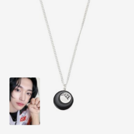 [Pre-Order] RIIZE POP-UP OFFICIAL MD SILVER NECKALCE + PHOTO CARD SET