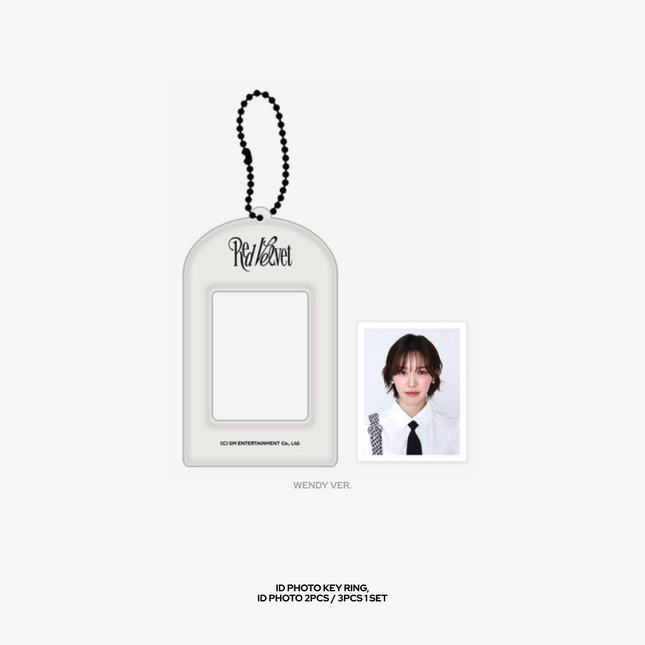 RED VELVET 2024 ID PHOTO KEY RING SET