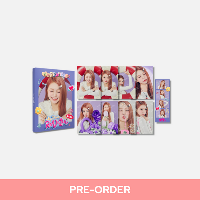 [Pre-order] Red Velvet - POSTCARD BOOK SET / FAN-CON [HAPPINESS : My Dear, ReVe1uv] OFFICIAL MD