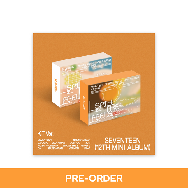 [Pre-order] SEVENTEEN - SPILL THE FEELS / 12th Mini Album (KiT ver.)