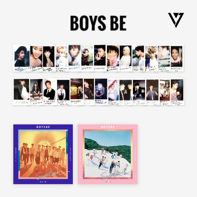 SEVENTEEN 2ND MINI ALBUM BOYS BE