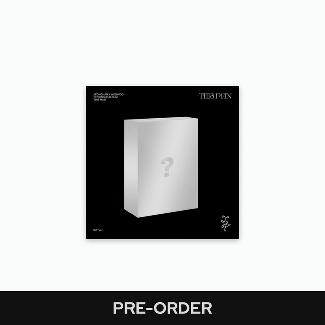 [Pre-order] JEONGHAN X WONWOO (SEVENTEEN) - THIS MAN / 1st Single Album (KiT Ver.)