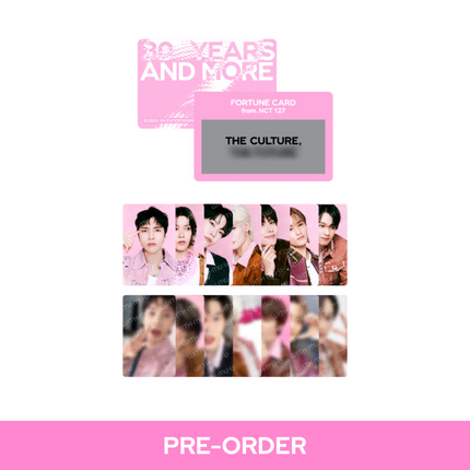 [Pre-order] SM TOWN - FORTUNE SCRATCH CARD SET / SMTOWN LIVE 2025 TOUR OFFICIAL MD