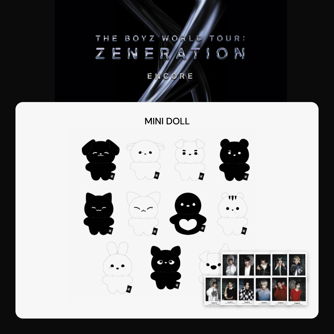 THE BOYZ WORLD TOUR MINI DOLL K-pop Album | SOOJIB THE BOYZ WORLD TOUR MINI DOLL K-pop Album | SOOJIB