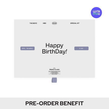 [POB] THE BOYZ - THE BOYZ HBD Q SPECIAL KIT