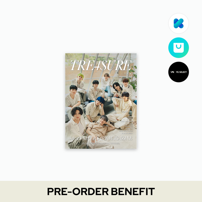 [POB] TREASURE - 4th ANNIVERSARY MAGAZINE