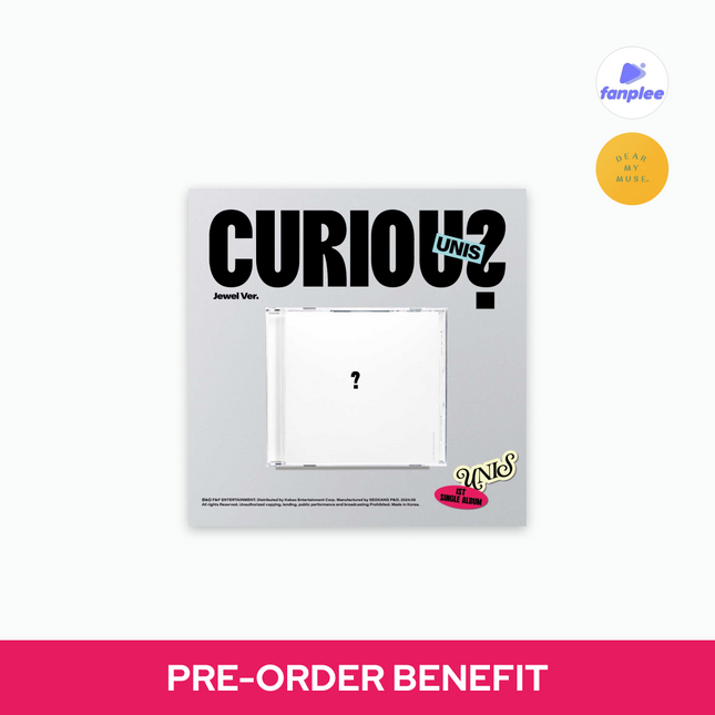 [POB] UNIS - CURIOUS / 1ST SINGLE ALBUM (Jewel ver.)