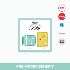 [POB] Weeekly - Bliss / 6th Mini Album (Standard ver.) (Random)