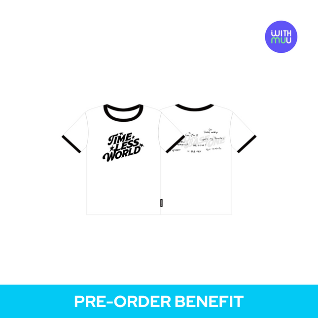 [POB] ZEROBASEONE - T-SHIRTS / 2024 ZEROBASEONE THE FIRST TOUR [TIMELESS WORLD] OFFICIAL MD