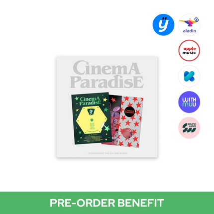 [POB] ZEROBASEONE - CINEMA PARADISE / The 4th Mini Album (Standard ver.) (2EA 1 SET)