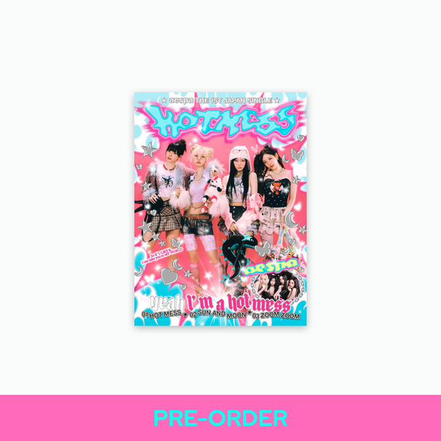 [Pre-order] aespa - Hot Mess / The 1st Japan Single (Limited Edition Ver.)