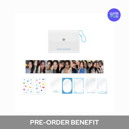 [POB] fromis_9 - PHOTOCARD DECO KIT / PHOTO EXHIBITION [FROM SUMMER] OFFICIAL MD