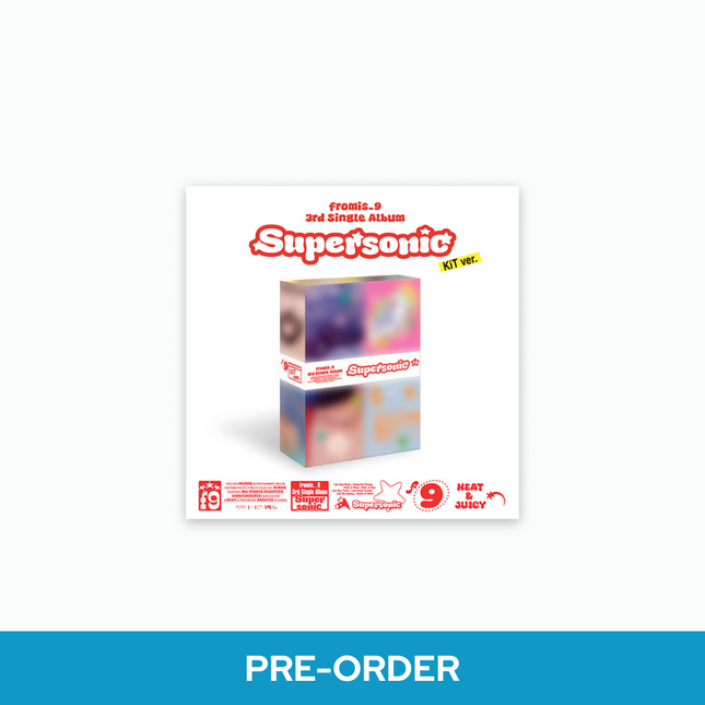 [POB] fromis_9 - Supersonic / 3rd Single Album (KiT ver.)