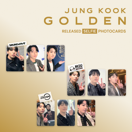 [PHOTOCARD] JUNGKOOK - GOLDEN LUCKY DRAWS