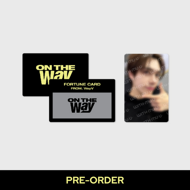 [Pre-order] WayV - FORTUNE SCRATCH CARD SET / [ON THE Way] FINAL IN SEOUL OFFICIAL MD