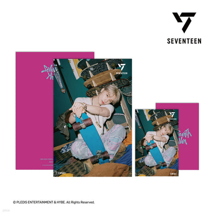 SEVENTEEN - 3D LENTICULAR POSTCARD (AM 5:26 ver.) / 'SEVENTEENTH HEAVEN' OFFICIAL MERCH
