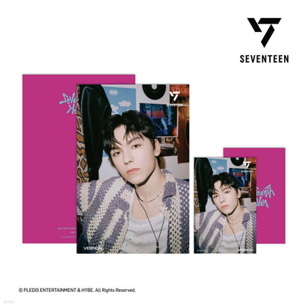 SEVENTEEN - 3D LENTICULAR POSTCARD (AM 5:26 ver.) / 'SEVENTEENTH HEAVEN' OFFICIAL MERCH