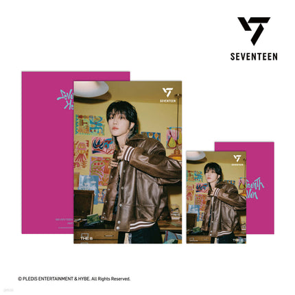 SEVENTEEN - 3D LENTICULAR POSTCARD (AM 5:26 ver.) / 'SEVENTEENTH HEAVEN' OFFICIAL MERCH