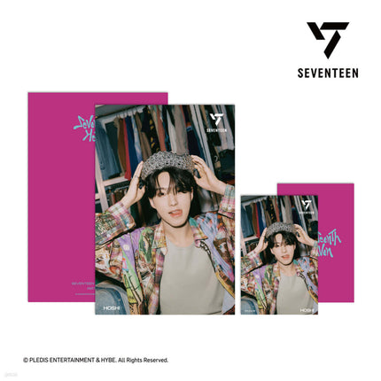SEVENTEEN - 3D LENTICULAR POSTCARD (AM 5:26 ver.) / 'SEVENTEENTH HEAVEN' OFFICIAL MERCH