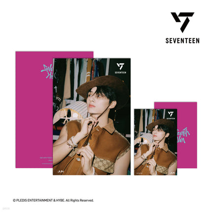 SEVENTEEN - 3D LENTICULAR POSTCARD (AM 5:26 ver.) / 'SEVENTEENTH HEAVEN' OFFICIAL MERCH
