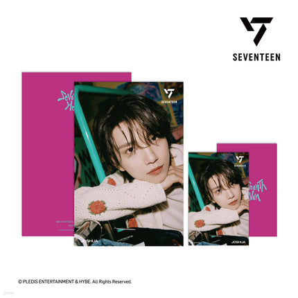 SEVENTEEN - 3D LENTICULAR POSTCARD (AM 5:26 ver.) / 'SEVENTEENTH HEAVEN' OFFICIAL MERCH