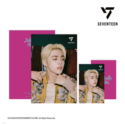 SEVENTEEN - 3D LENTICULAR POSTCARD (AM 5:26 ver.) / 'SEVENTEENTH HEAVEN' OFFICIAL MERCH