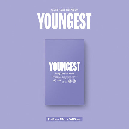 [Pre-order] Young K (DAY6) 2nd Full Album [YOUNGEST] (Platform Album FANS ver.)