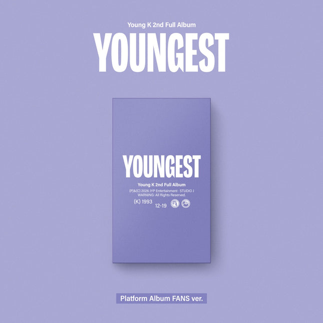 [Pre-order] Young K (DAY6) 2nd Full Album [YOUNGEST] (Platform Album FANS ver.)
