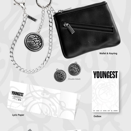 [POB] Young K (DAY6) - [YOUNGEST] (Wallet & Keyring ver.)