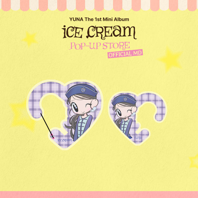 YUNA [Ice Cream] POP-UP OFFICIAL MD - 04 ILLUST CARABINER