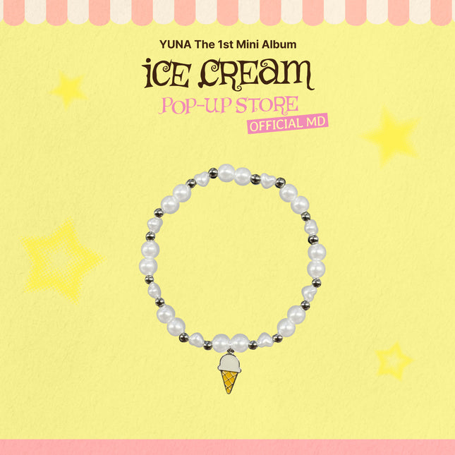 YUNA [Ice Cream] POP-UP OFFICIAL MD - 10 ICE CREAM BEADED BRACELET