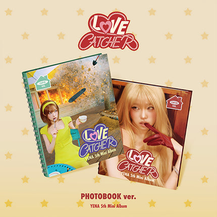 YENA LOVE CATCHER 5th Mini Album PHOTOBOOK Ver. - K-pop album cover