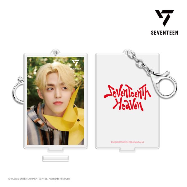 [RESTOCK] SEVENTEEN - 3D LENTICULAR ACRYLIC KEY RING&STAND(SEVENTEEN HEAVEN PM 2:14 Ver.)