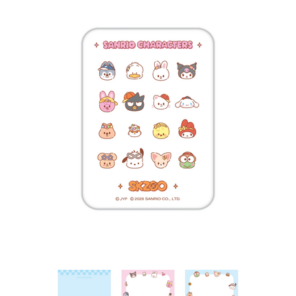 [Pre-order] Stray Kids - TIN CASE STICKY NOTE SET - SKZOO X SANRIO CHARACTERS