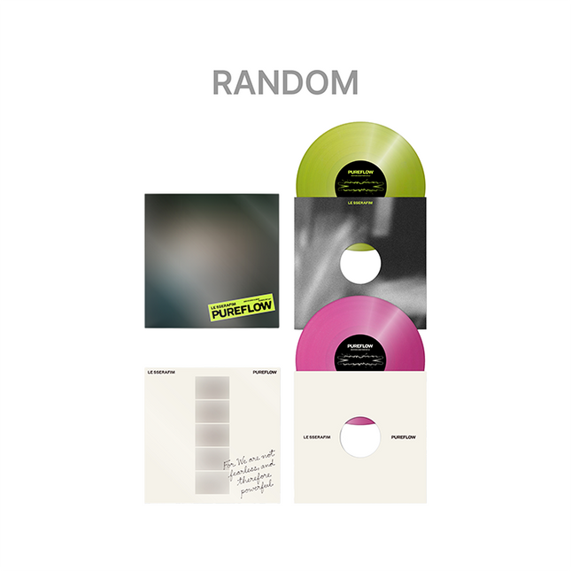 [Pre-order] LE SSERAFIM - 2nd Studio Album ‘PUREFLOW’ pt.1 Vinyl