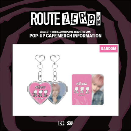 [Pre-order] xikers - HEART MIRROR KEYRING / RANDOM