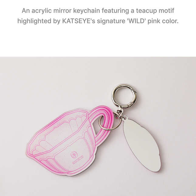 [Pre-order] KATSEYE - Teacup Keyring