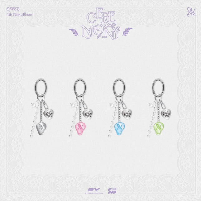 [Pre-order] QWER - IN-EAR KEYRING