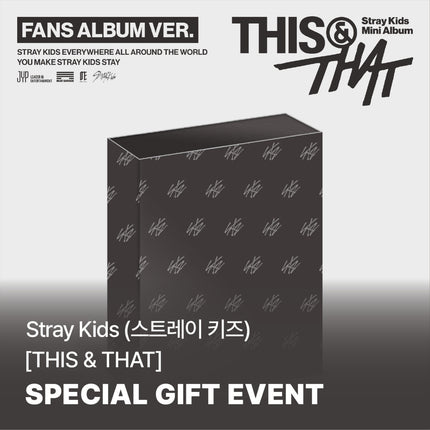 [POB] Stray Kids - THIS & THAT (FANS ALBUM VER.)