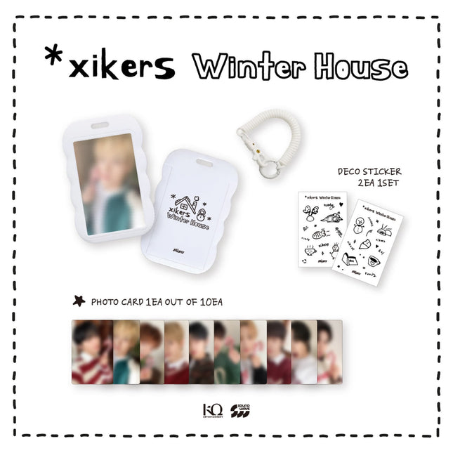 [POB] xikers - PHOTO DECO HOLDER SET / [Winter House] OFFICIAL WINTER MERCH