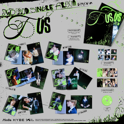 [POB] TWS - 2nd Single Album ‘TO US’ Everglow Ver. / 2nd Single (Everglow Ver.)